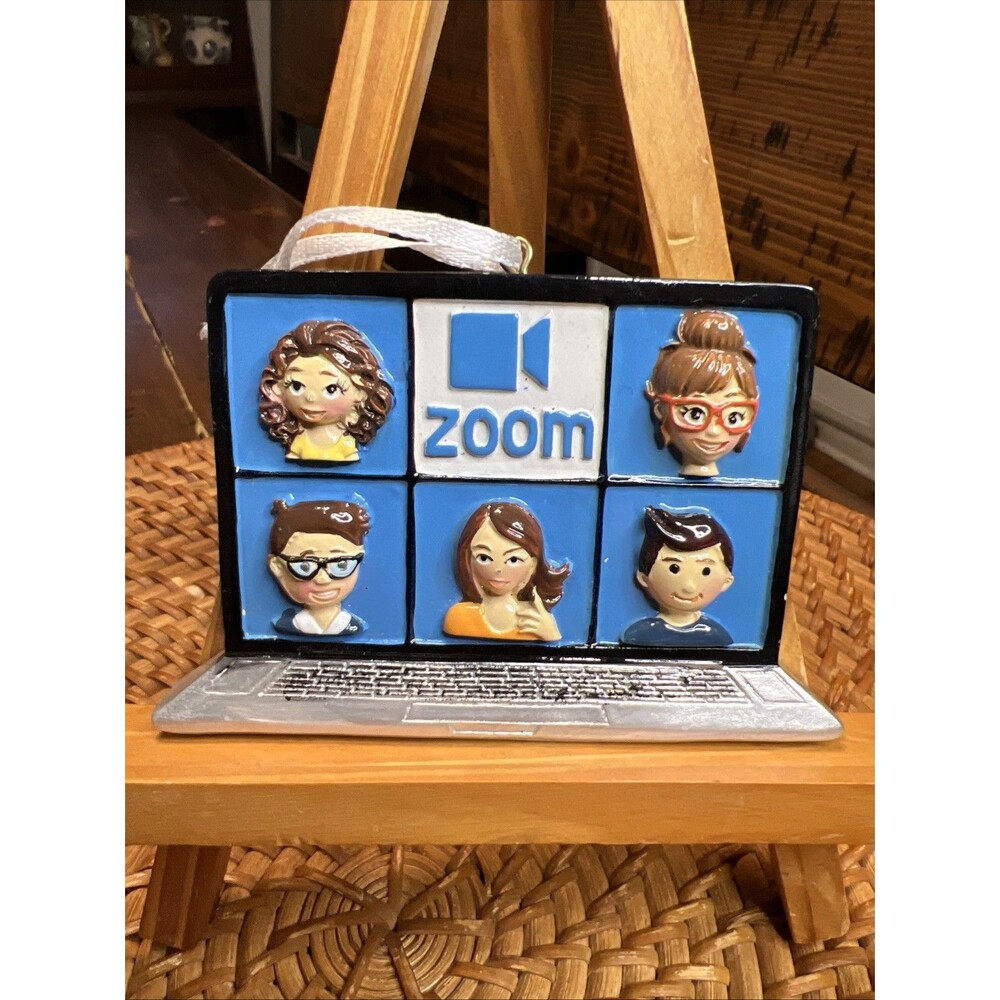 Macys Holiday Lane “Zoom meeting” Ornament Collectible 2021